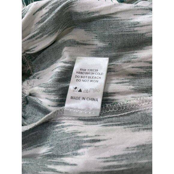 Tuckernuck Pomander Place Green Ikat Kenzo Dress Size Small - Picture 11 of 11